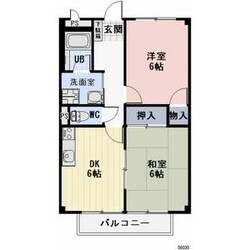 相可駅 徒歩15分 2階の物件間取画像